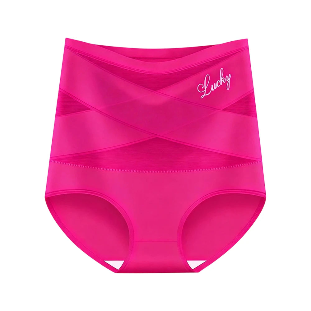 High-Waist Cross-Panel Brief