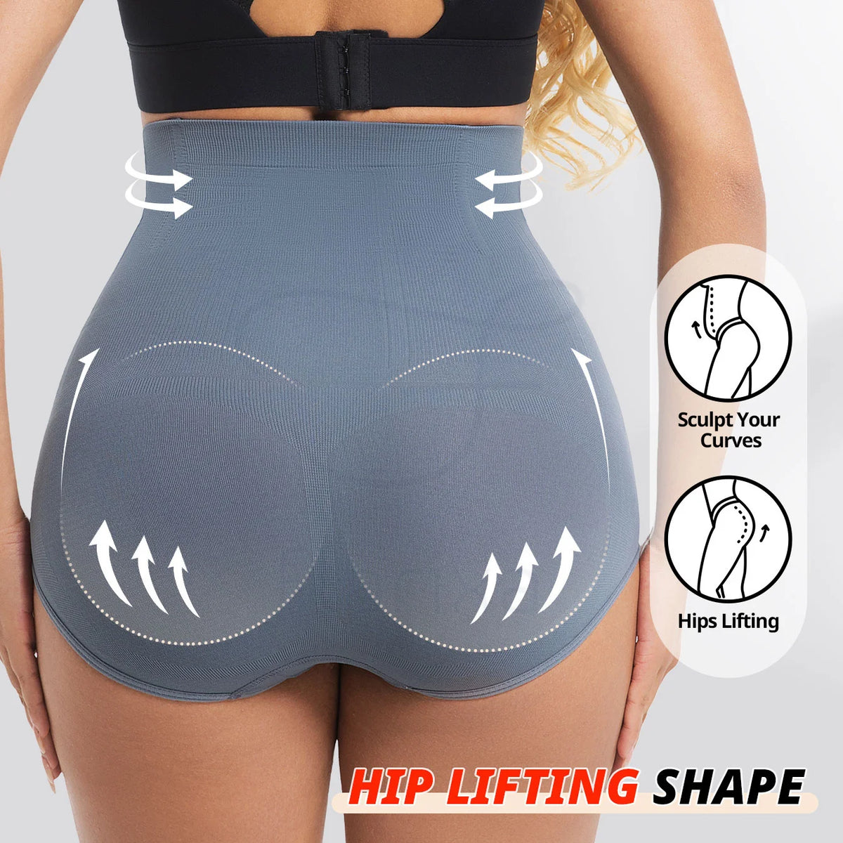Waist-Cinch High-Waist Brief